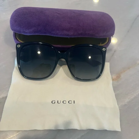 Gucci 57mm Gradient Sunglasses - Picture 1 of 11